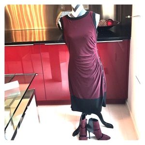 Sleeveless Ruched Ralph Lauren Dress